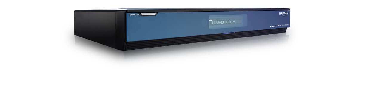 Festplatten-Recorder Twin Sat HD Receiver Humax iCord Mini 500 GB 